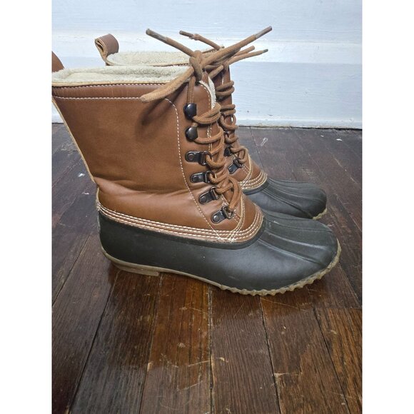Vintage 90s ESPRIT Duck Boots Lined size 7.5 M - Picture 14 of 14